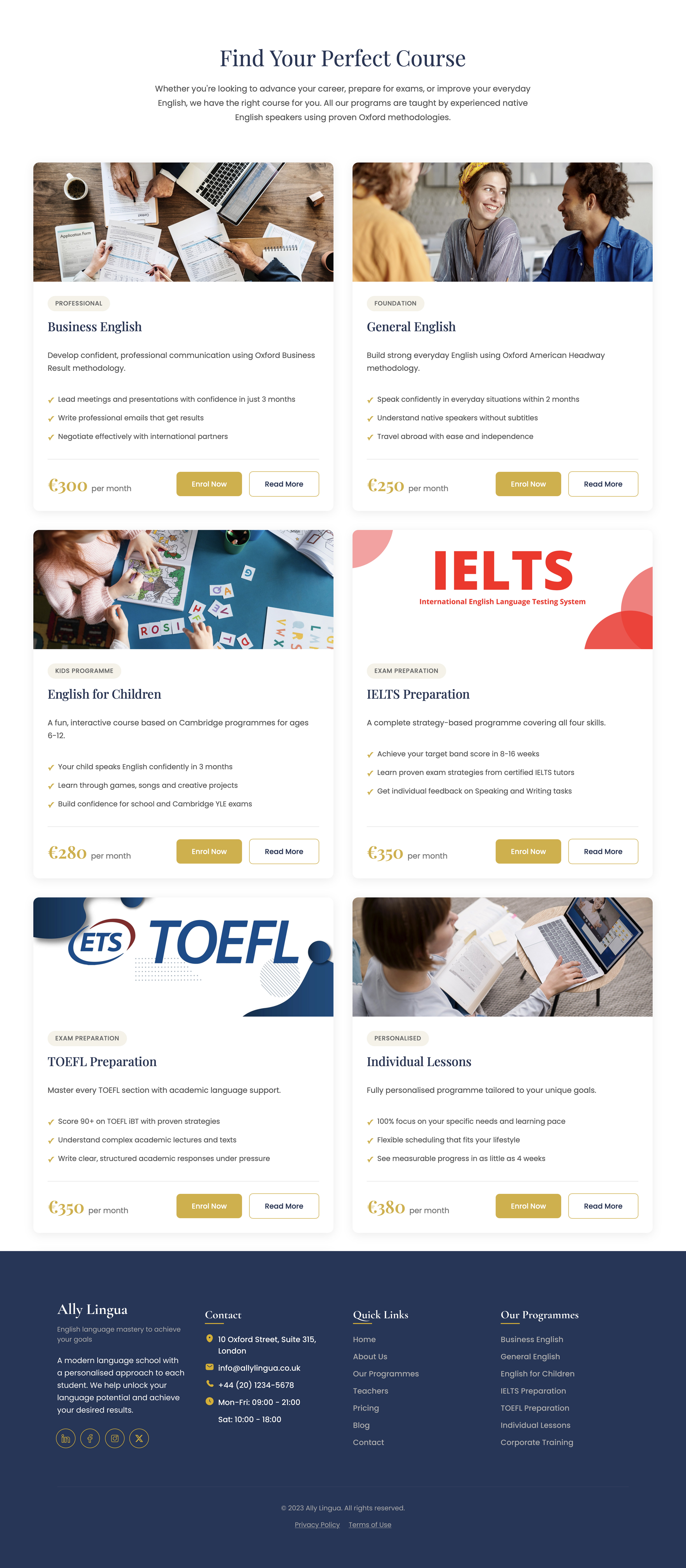 Courses