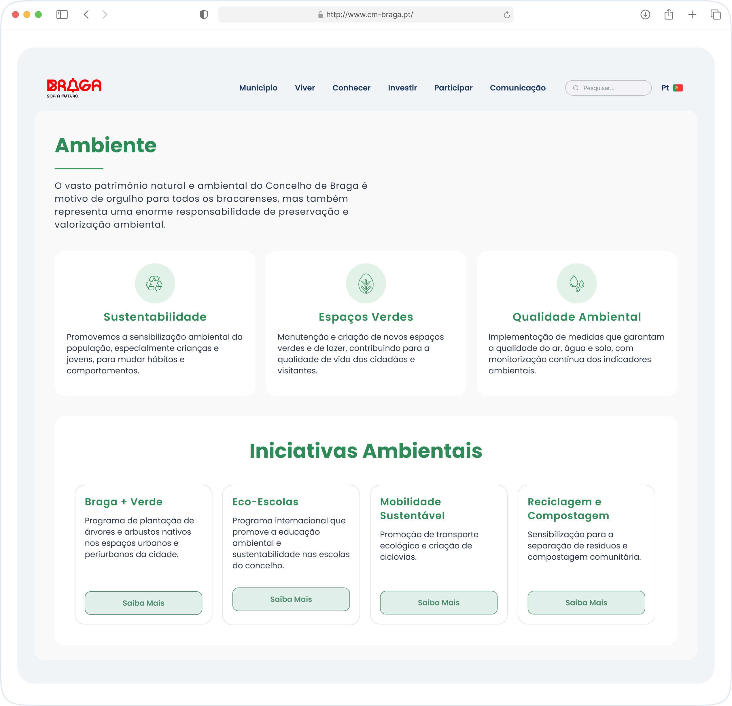 Braga Health Redesign