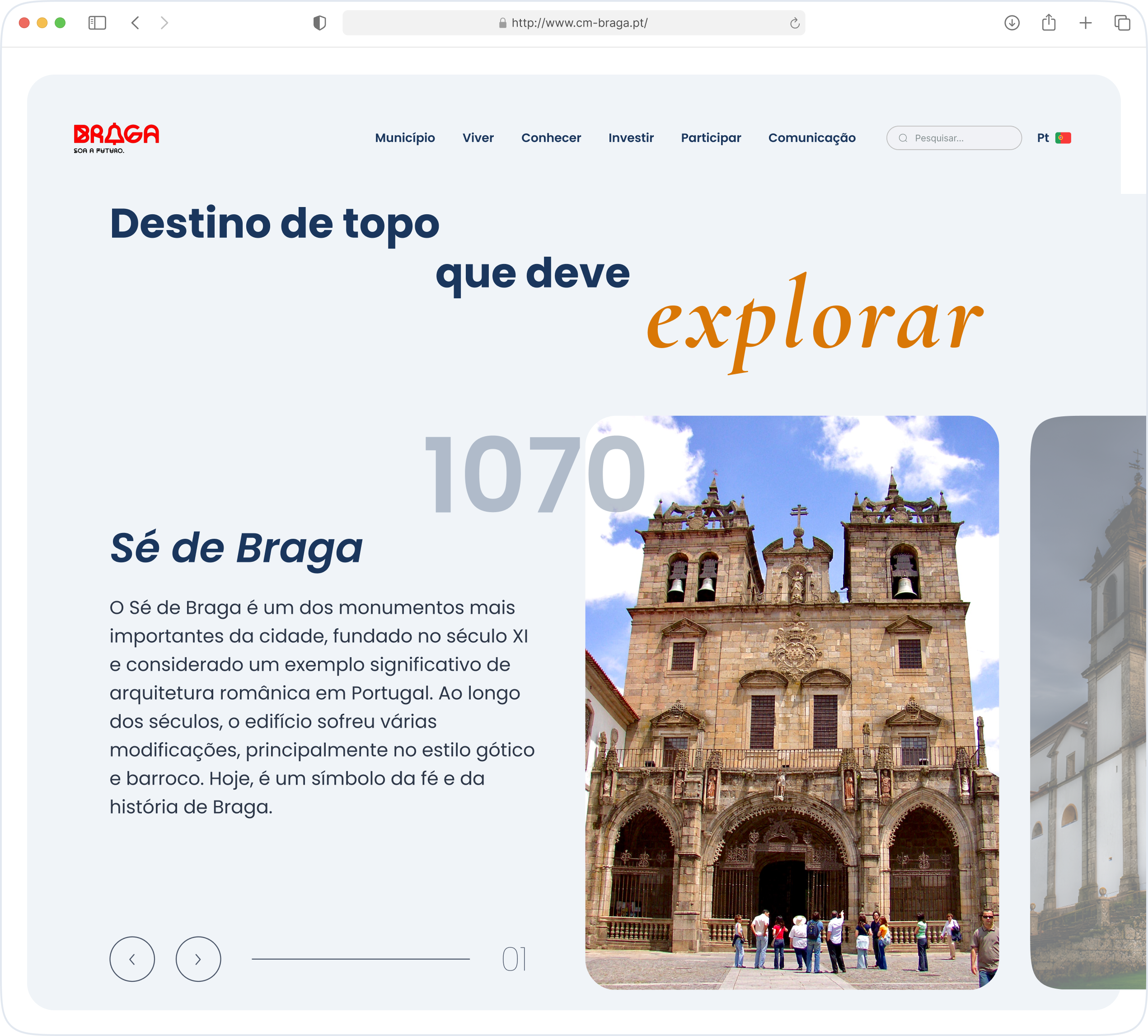 Braga Heritage Redesign