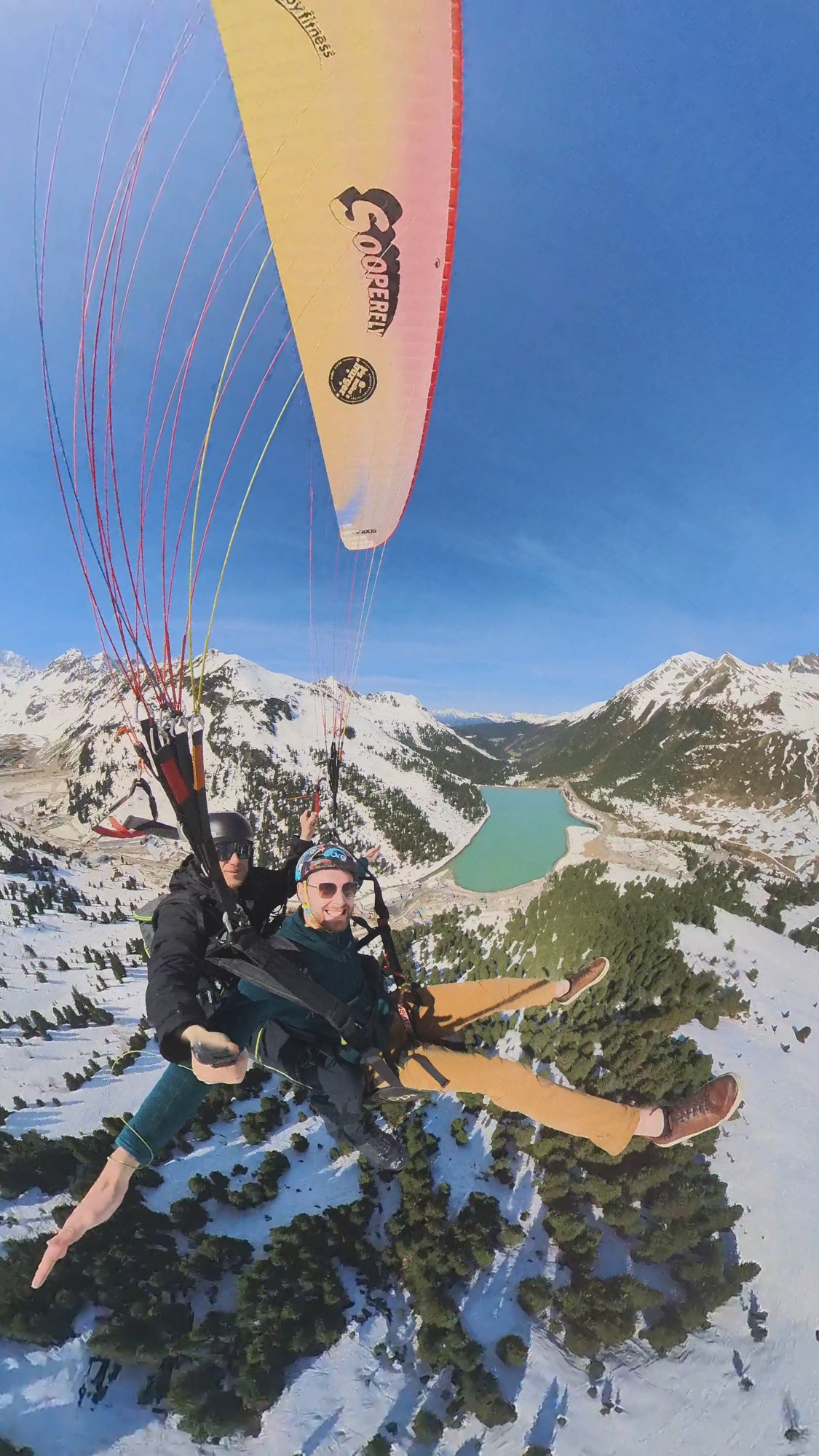 Tandem-Gleitschirmflug Foto 012