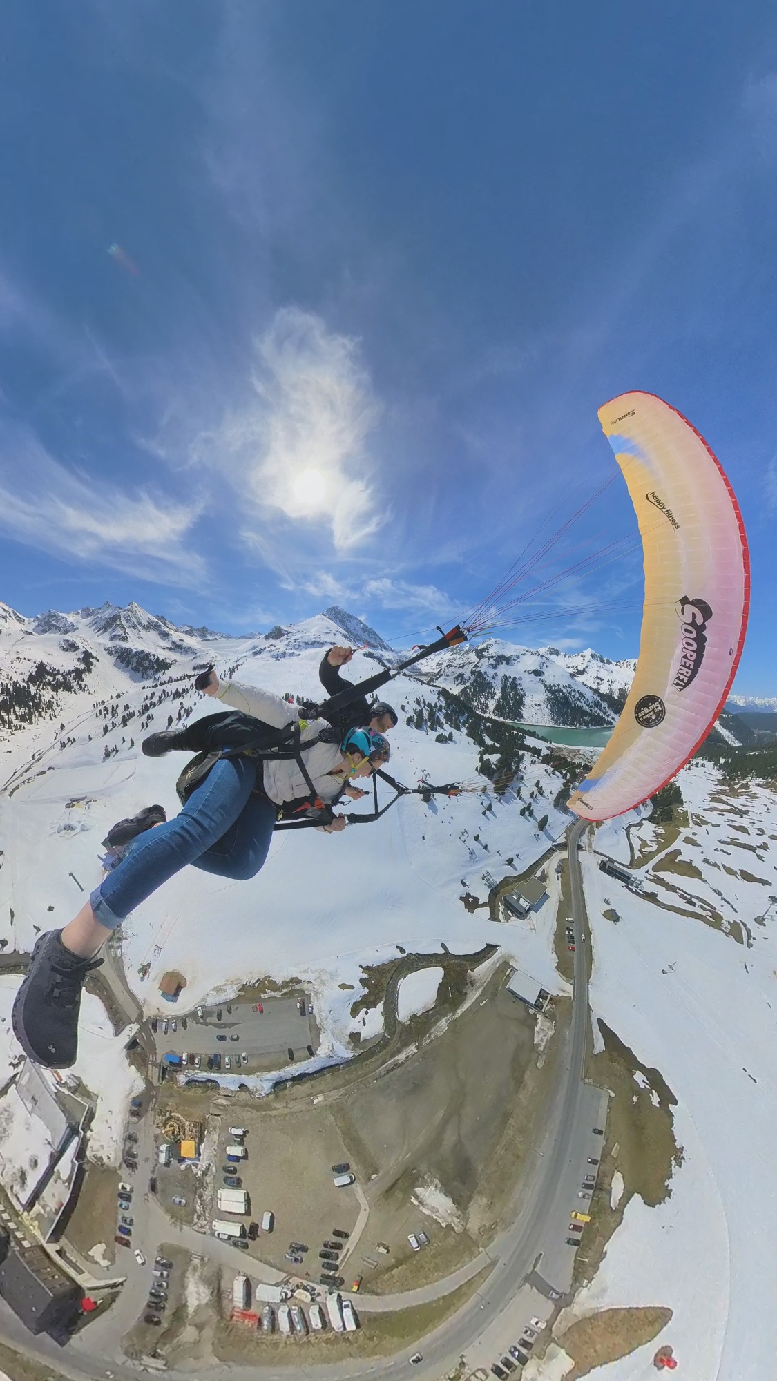 Tandem-Gleitschirmflug Foto 015