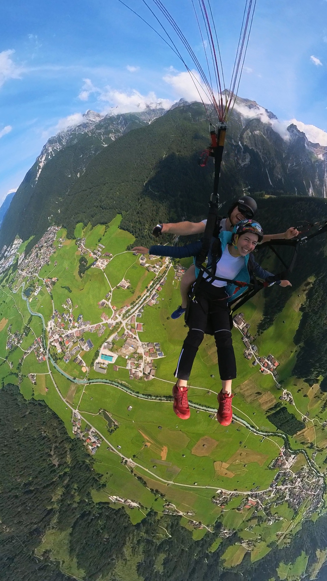 Tandem-Gleitschirmflug Foto 017