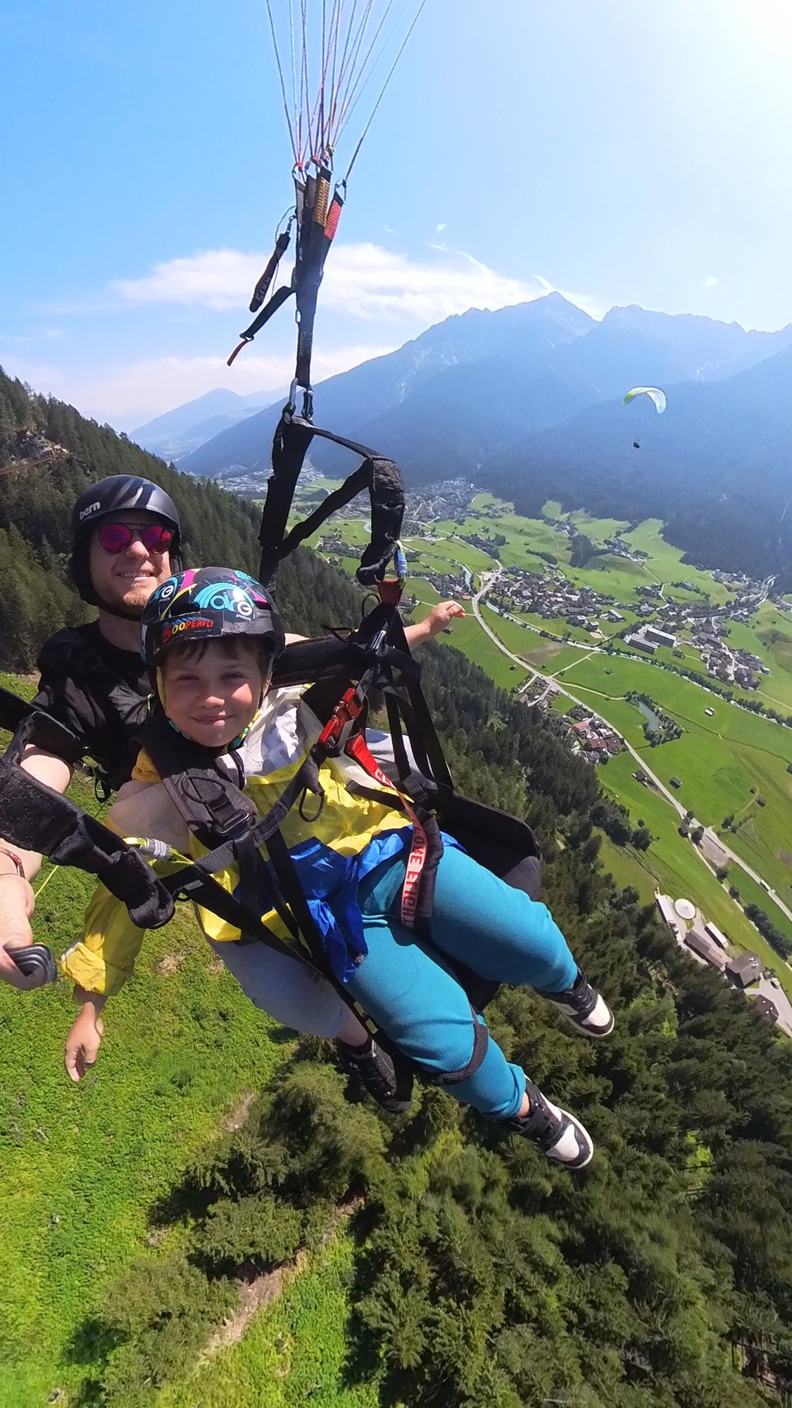 Tandem-Gleitschirmflug Foto 018