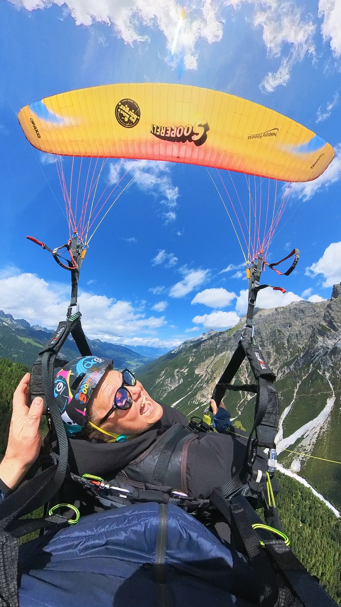 Tandem-Gleitschirmflug Foto 020