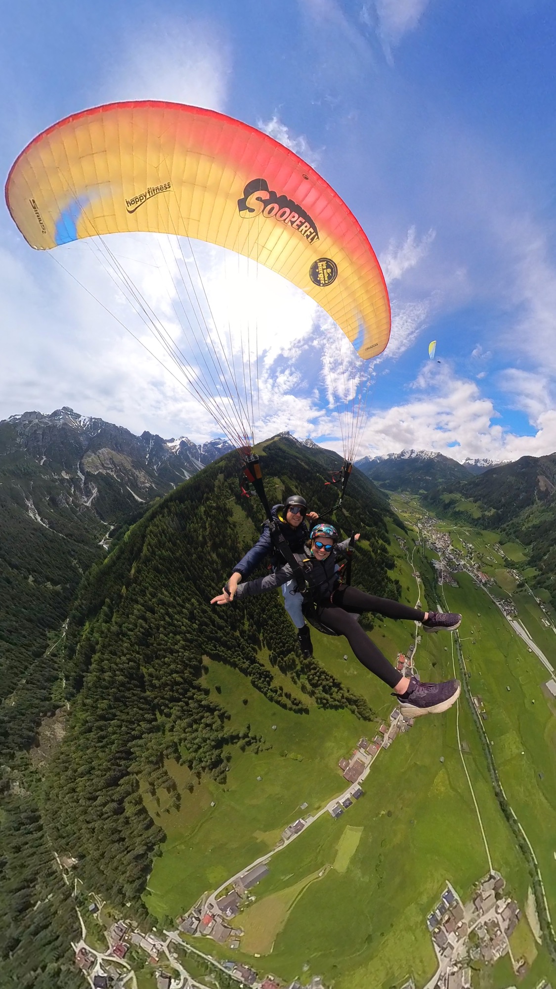 Tandem-Gleitschirmflug Foto 023