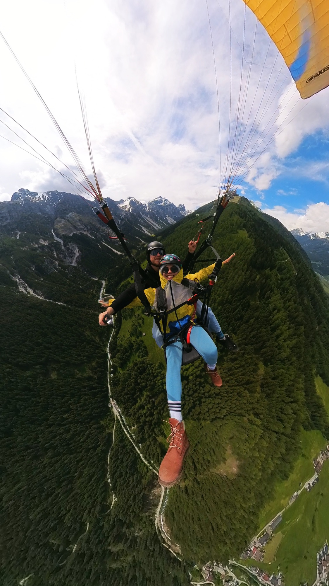 Tandem-Gleitschirmflug Foto 025