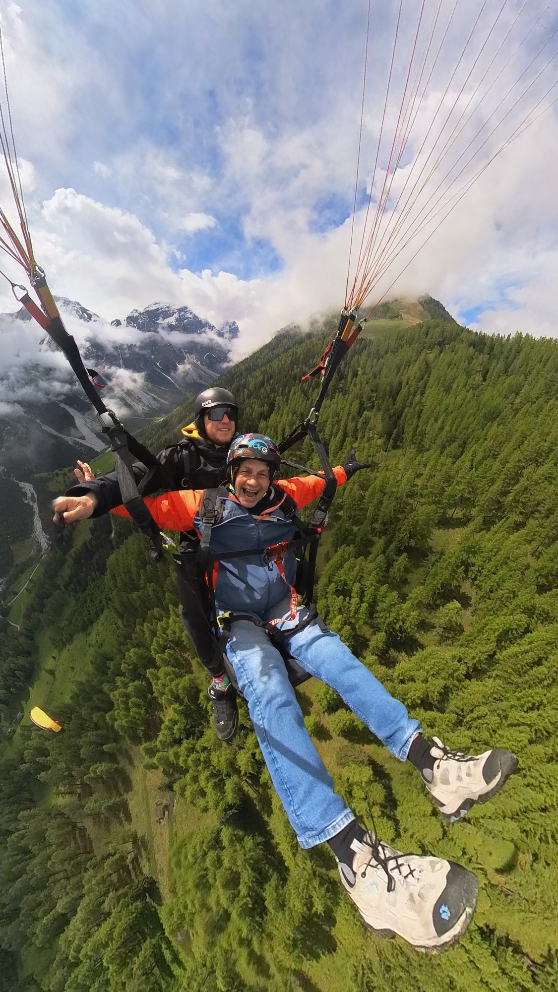 Tandem-Gleitschirmflug Foto 027