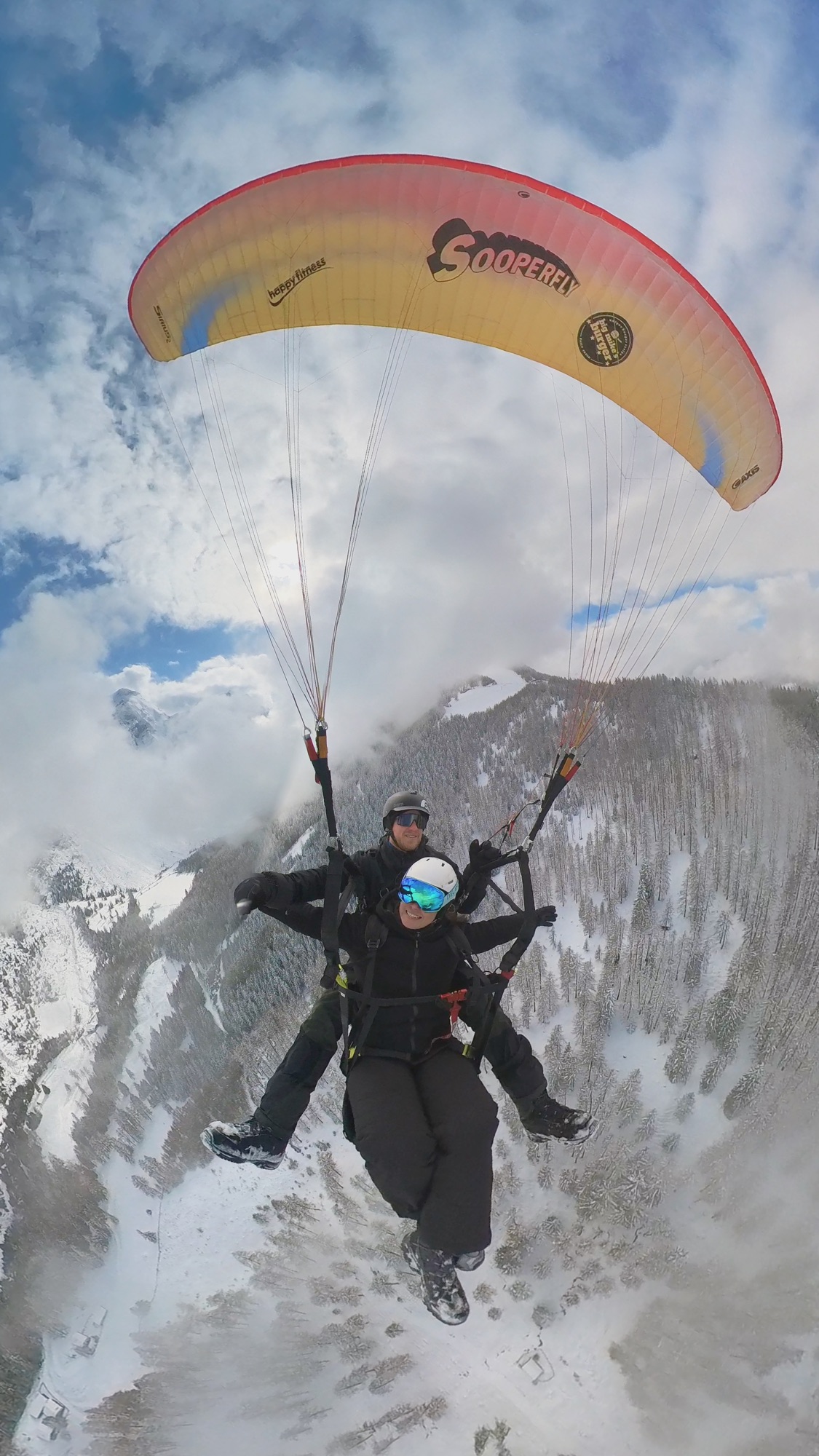Tandem-Gleitschirmflug Foto 029