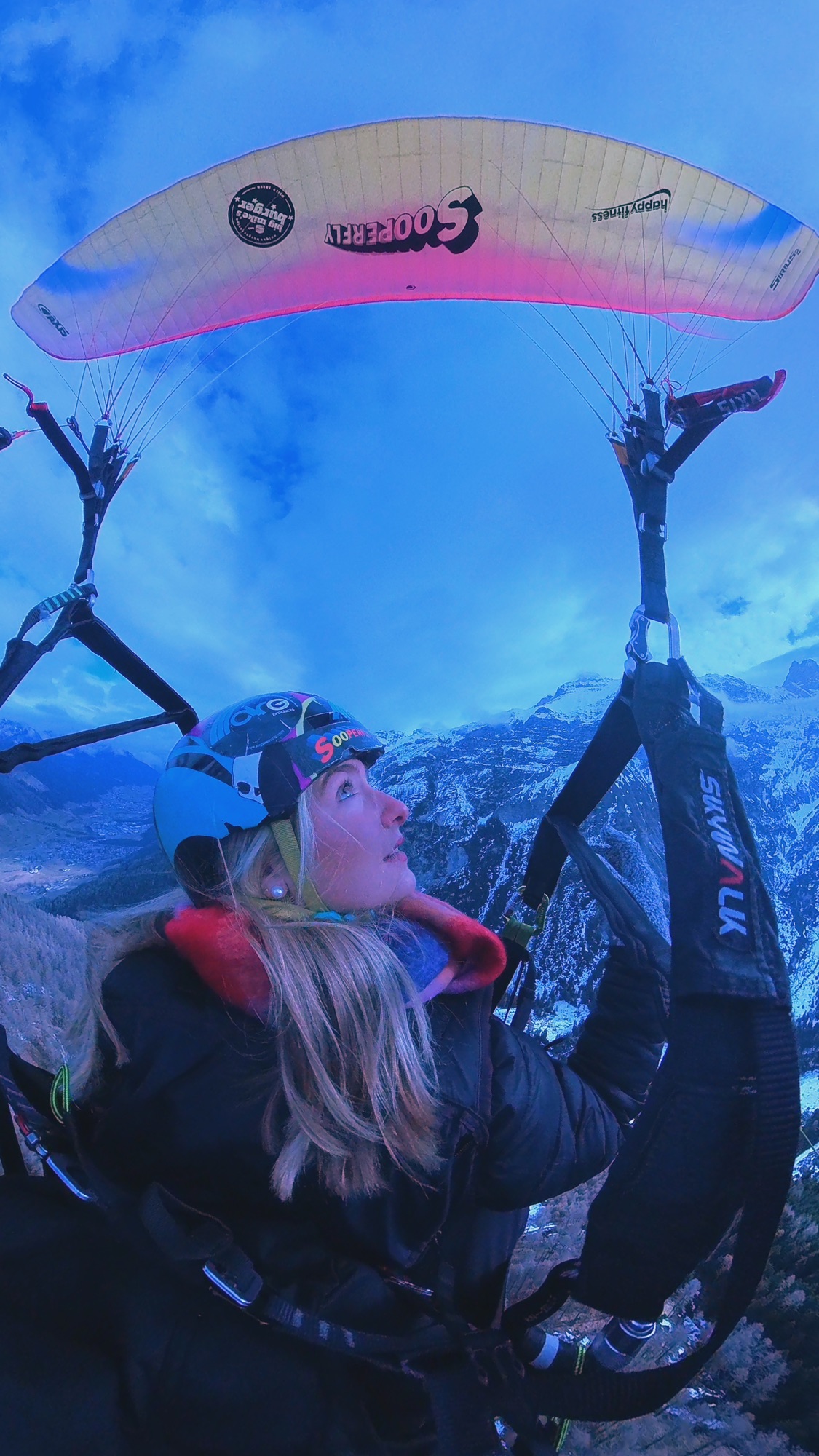 Tandem-Gleitschirmflug Foto 030