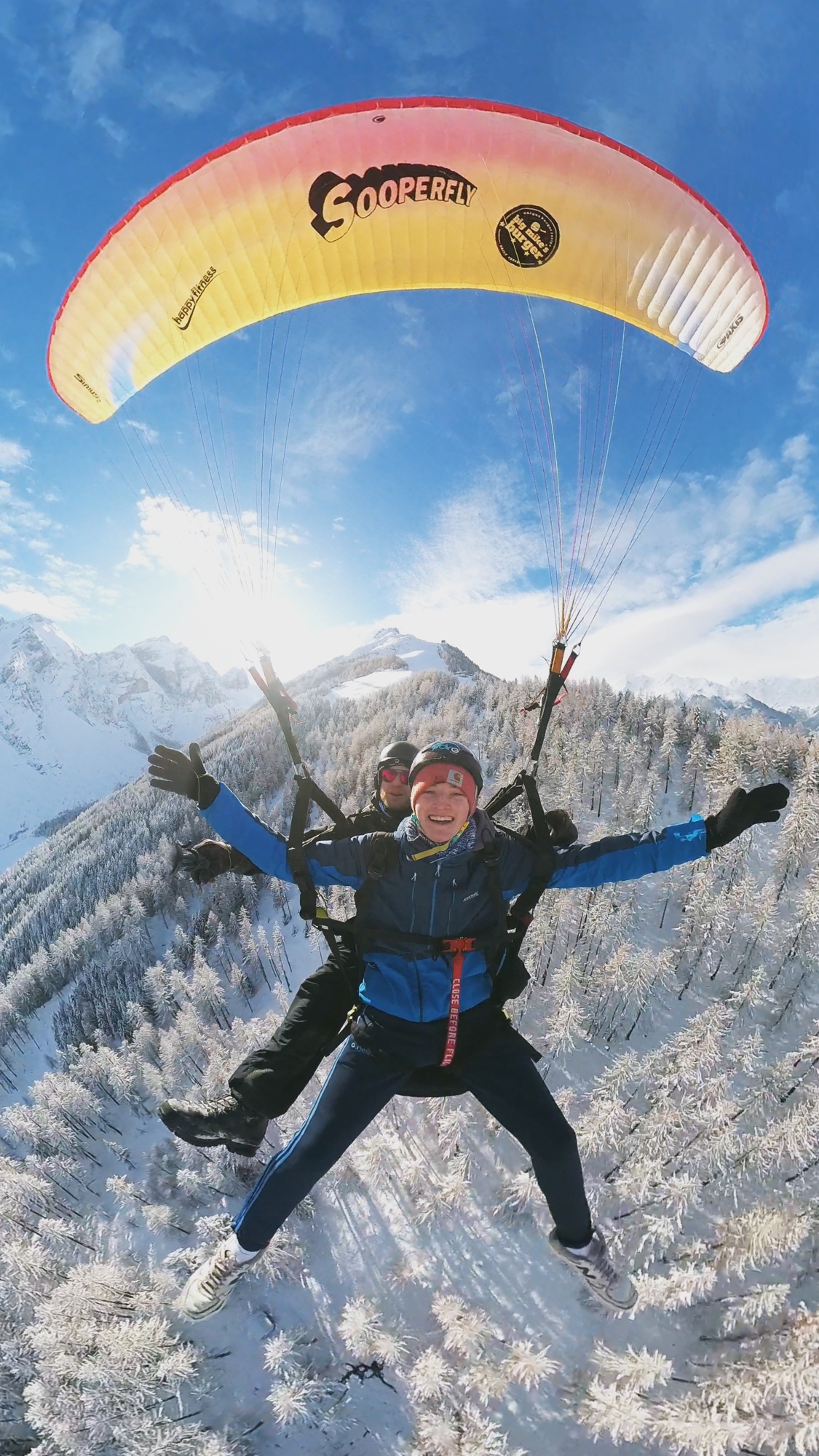 Tandem-Gleitschirmflug Foto 032