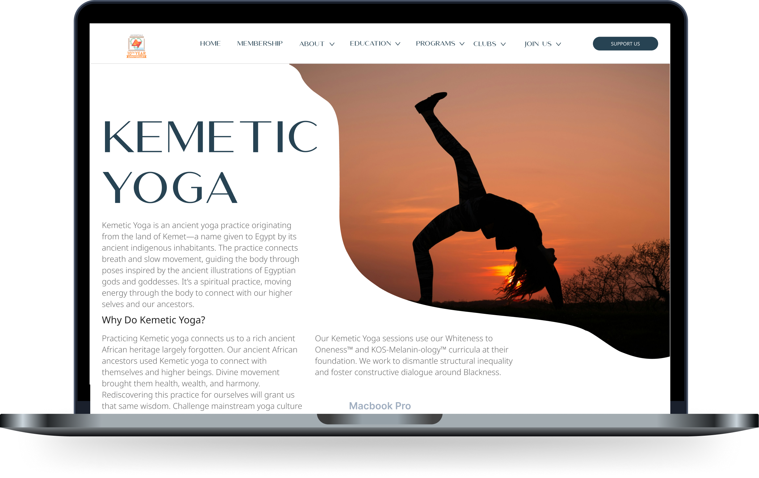 ASCENDtials Homepage redesign