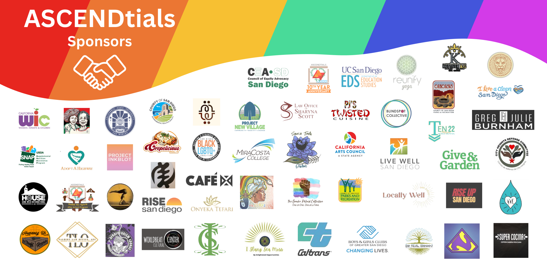 ASCENDtials partner organizations logos