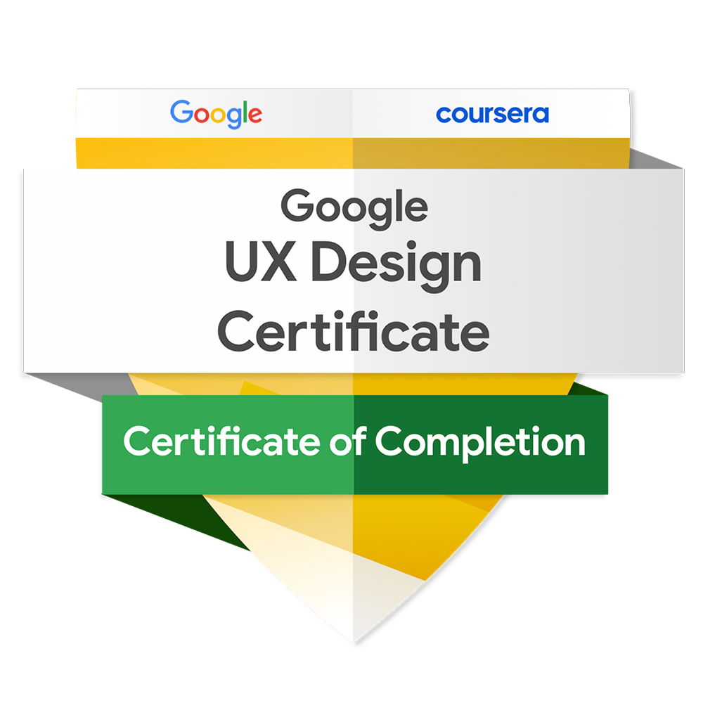 Google UX Design Certificate
